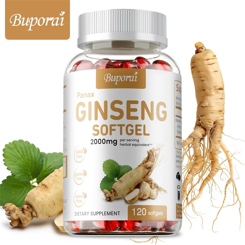 Ginger Tea - Капсулы с красным женьшенем Panax —