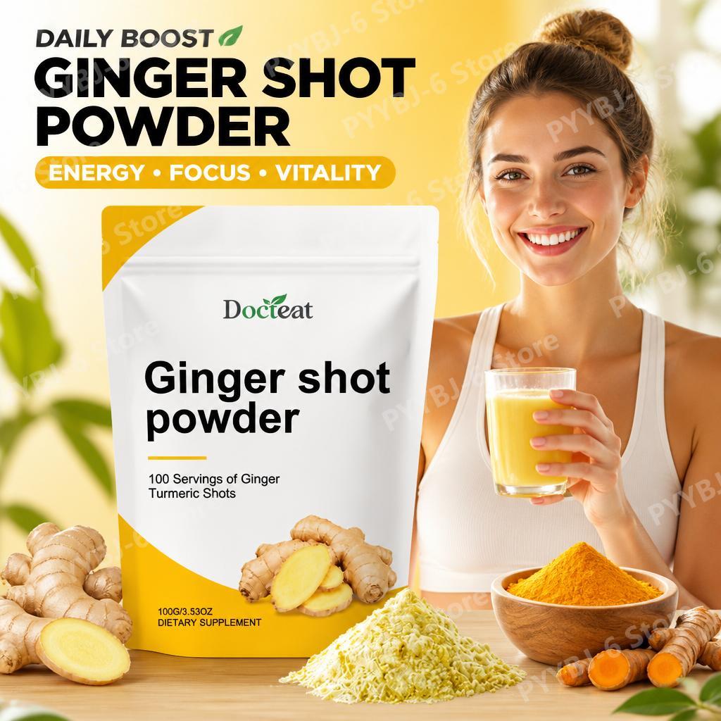 Docteat Имбирный шот-порошок с – обзор и цена Ginger Tea