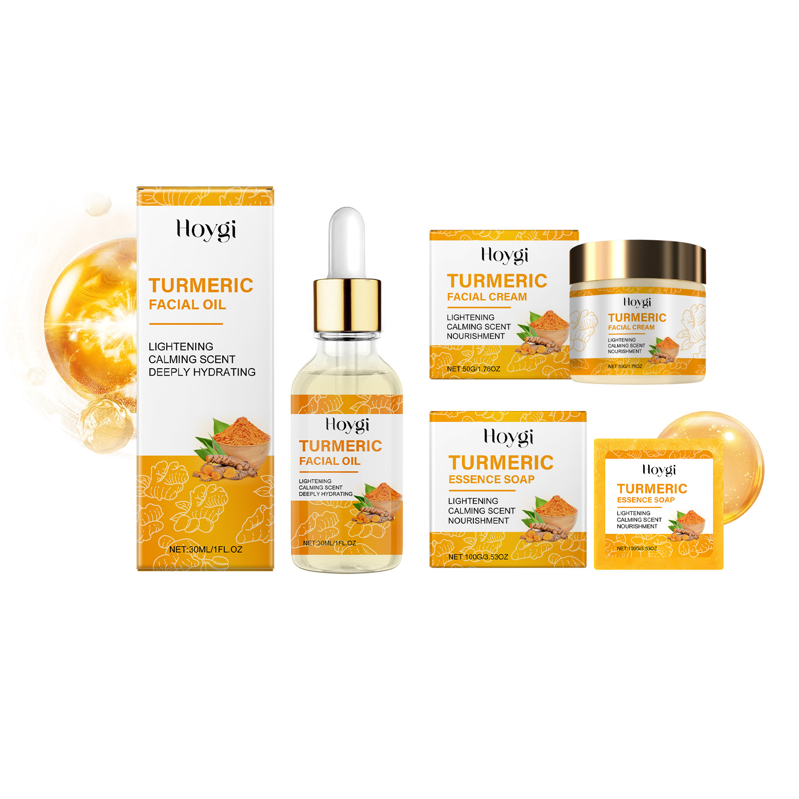 Набор для ухода за кожей с кур – обзор и цена Turmeric